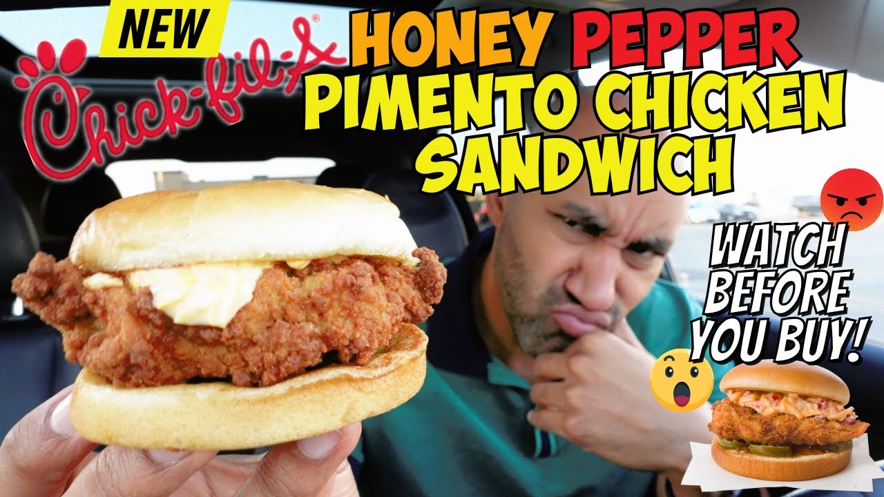 I'm Speechless - Chick-Fil-A Honey Pepper Pimento Chicken Sandwich