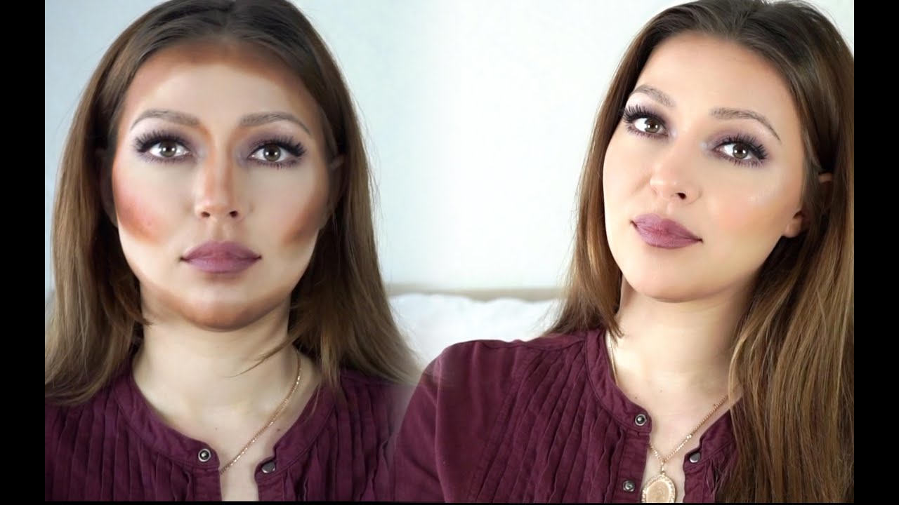 контурирование лица I коррекция лица I NYX Contouring and Highlighting Palette