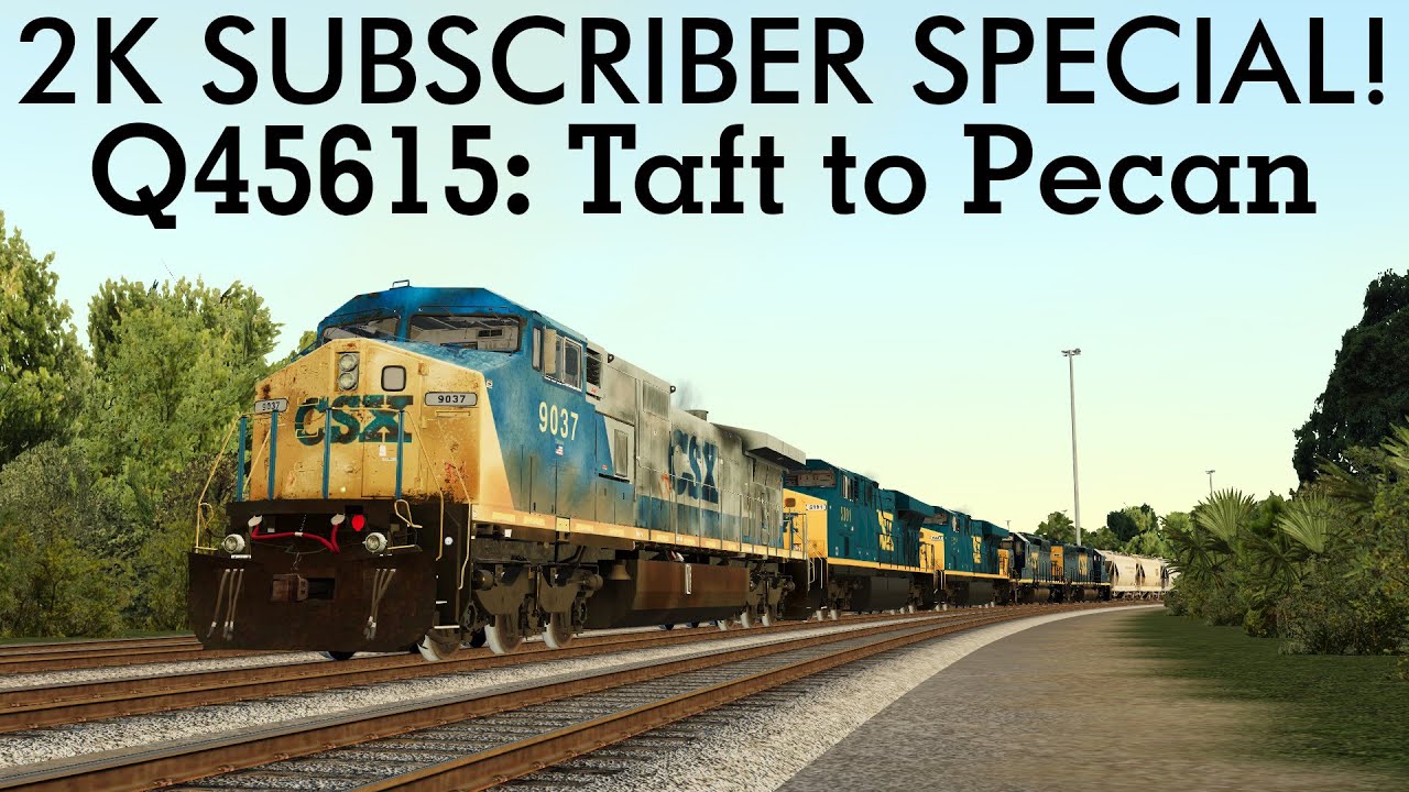 Run 8: 2K Subscriber Special! Q45615 on the A-Line!