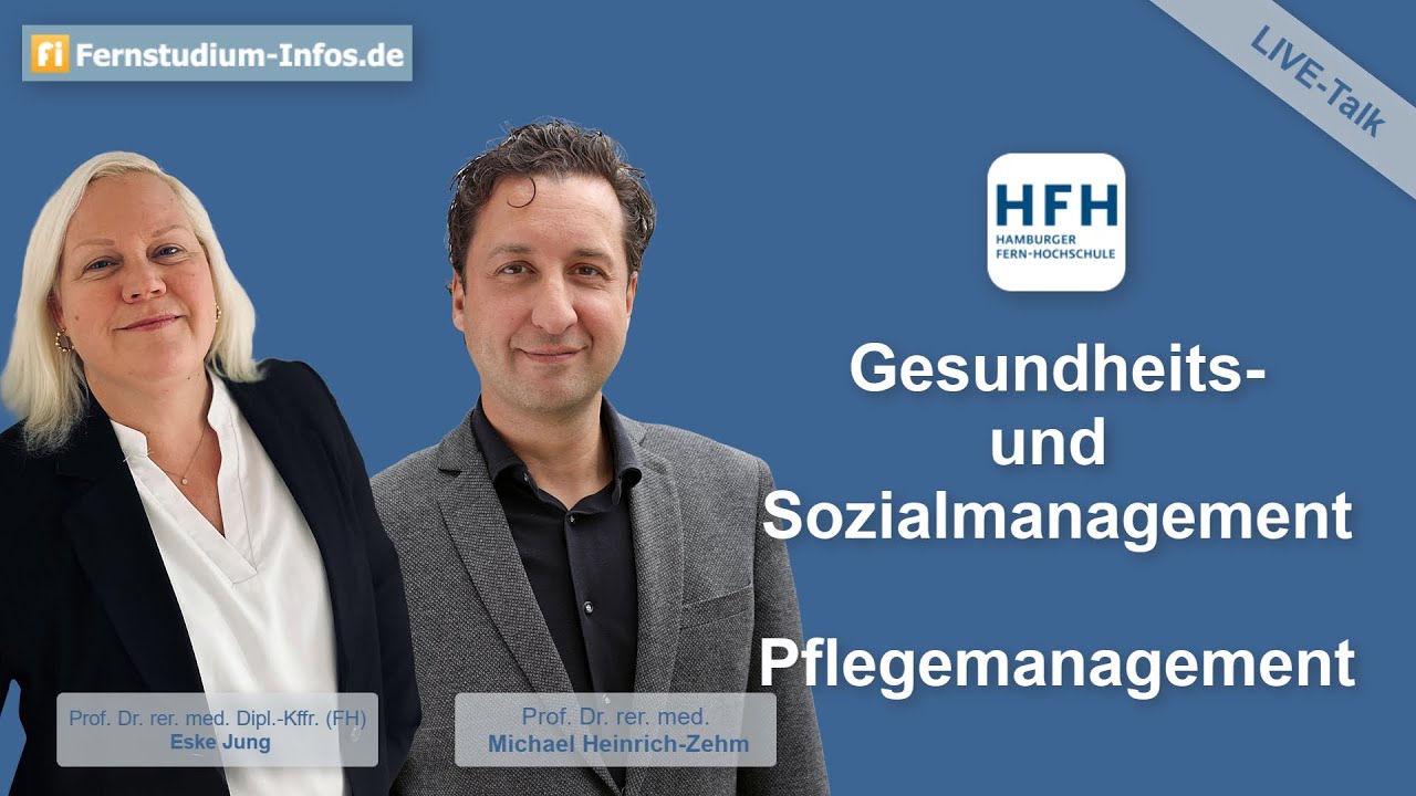 Pflegemanagement oder Gesundheits- und Sozialmanagement im Fernstudium an der HFH studieren?