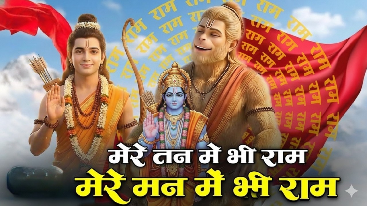 मेरे तन में भी राम मेरे मन में भी राम | Ram Naam Kirtan | राम भजन | Ram Naam Jap | Ram Dhun |