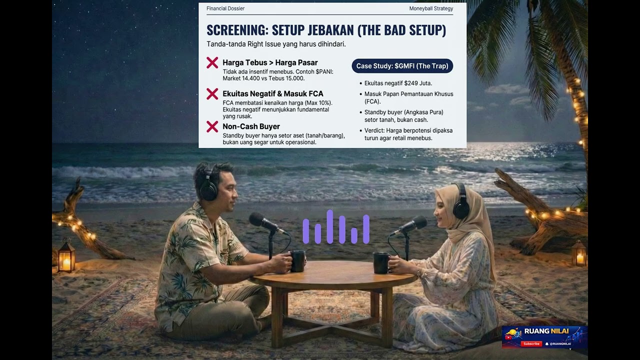 Podcast Cuan Momentum: Mengapa Right Issue Itu Kuncinya Dihitung?