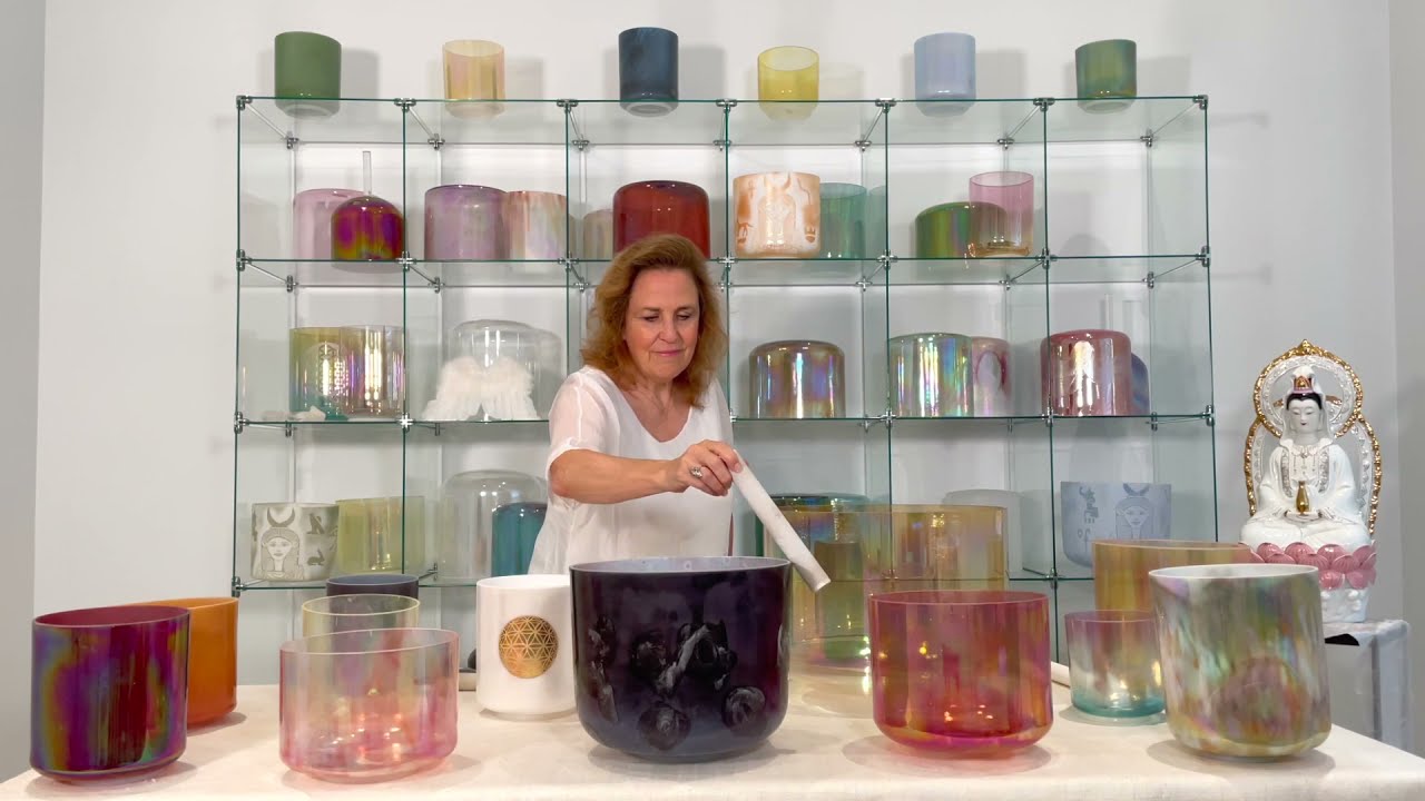Solar Plexus Sound Healing: Grounding, Centering & Empowerment | Crystal Singing Bowls