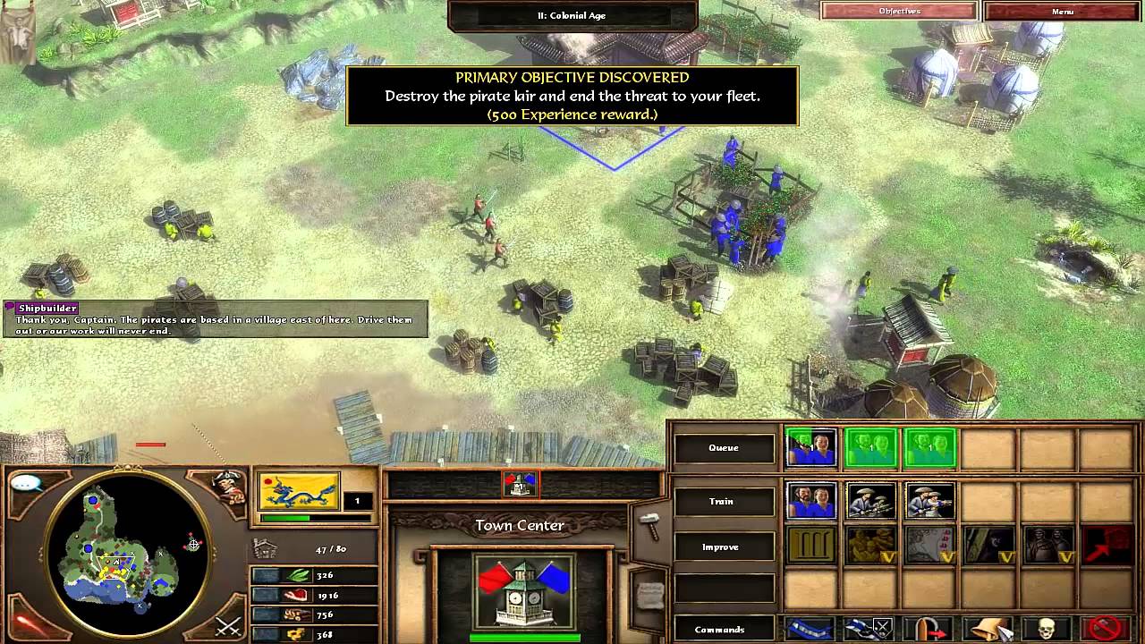 Age of Empires 3 Asian Dynasties - China - Mission 1 - To Finish a Fleet