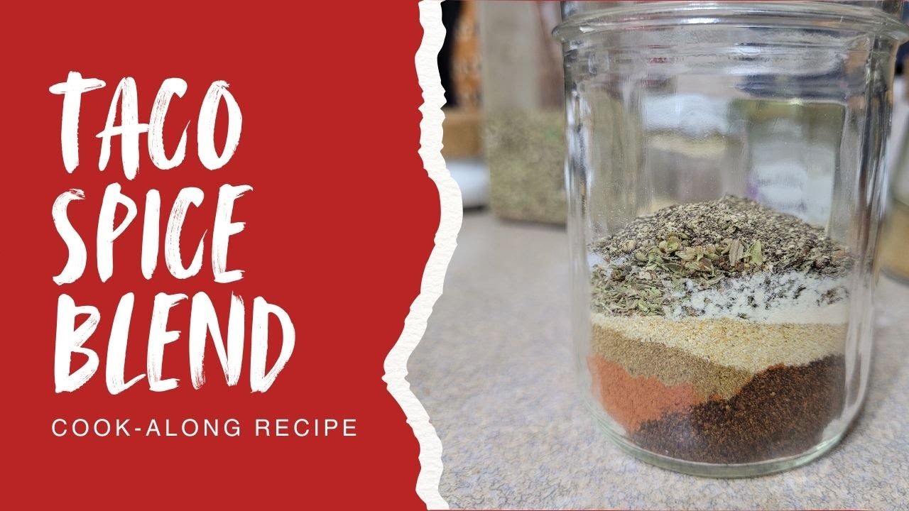 Cheap & Cheery: Taco Spice Blend Mix-Along