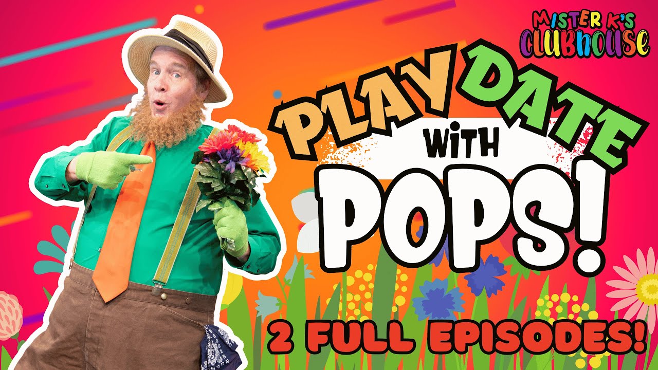 2 FULL EPISODES! | Play Date with Pops! | Mister K's Clubhouse