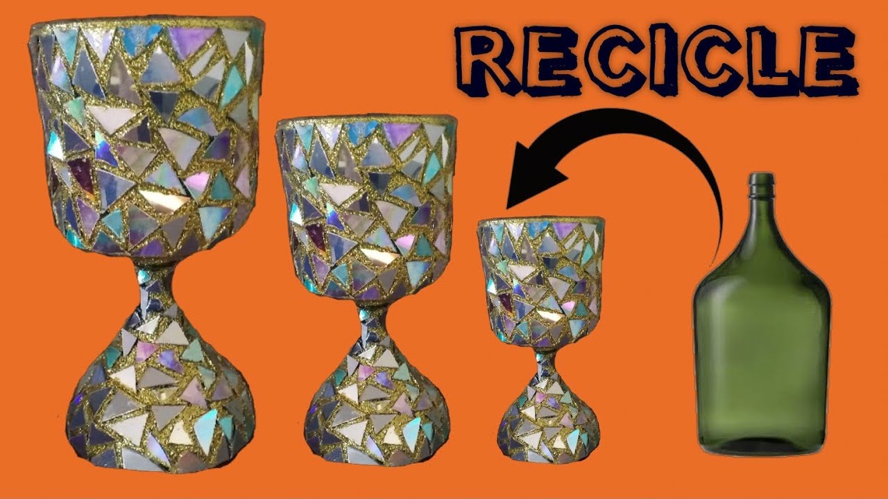 Vaso de Garrafão com Cds