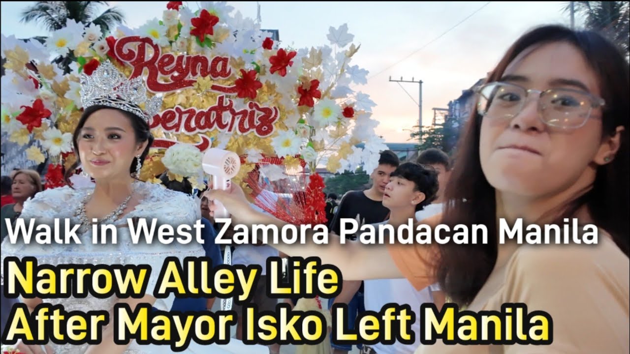 UNCUT - WHAT HAPPENED IN PANDACAN MANILA after MAYOR ISKO LEFT? prt4 Walk WEST ZAMORA PANDACAN