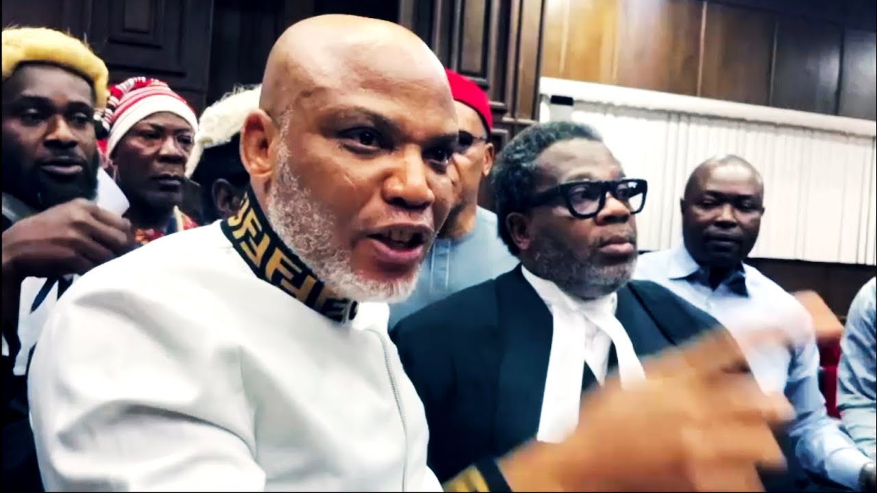 ‘They Just Want To Convict Me’: Angry Nnamdi Kanu Alleges Injustice Blasts Justice Nyako -FULL VIDEO