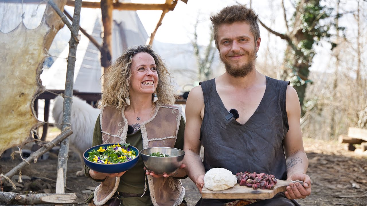 Un REPAS SAUVAGE ! (ou presque...) 🌿🥩🔥