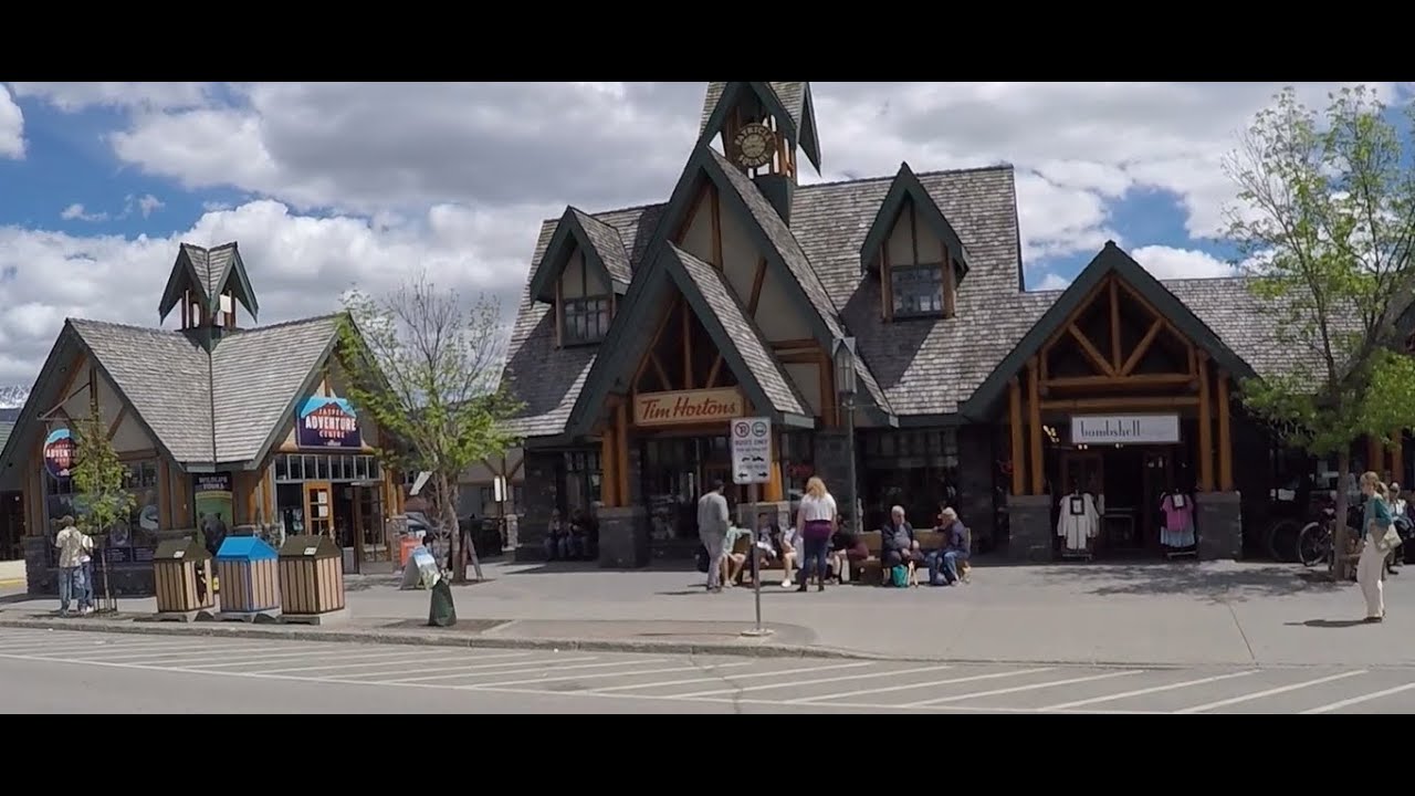 Jasper, Alberta, Canada - Walk Through, June 14, 2024