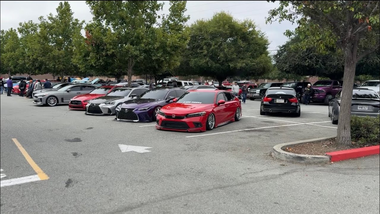 Cars and coffee in Gilroy California!