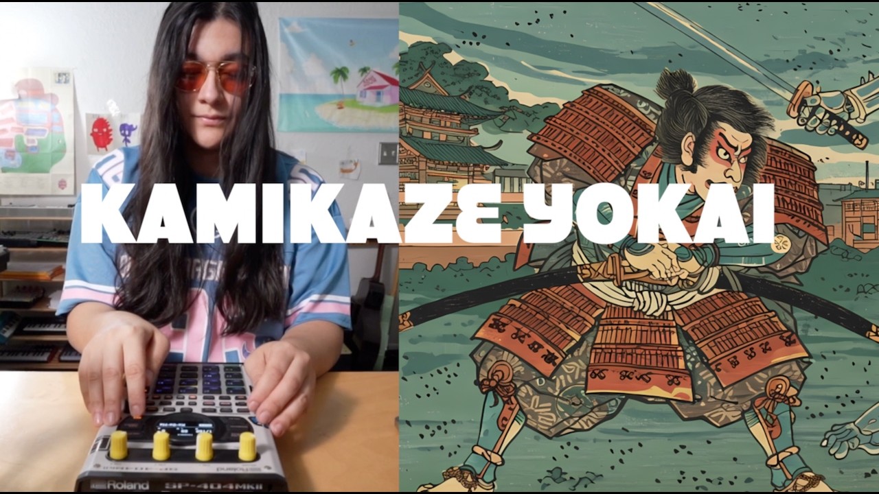 SP-404 Mk2 Live Performance "KAMIKAZE YOKAI" - JAde Wii Japanese Lofi HipHop Set
