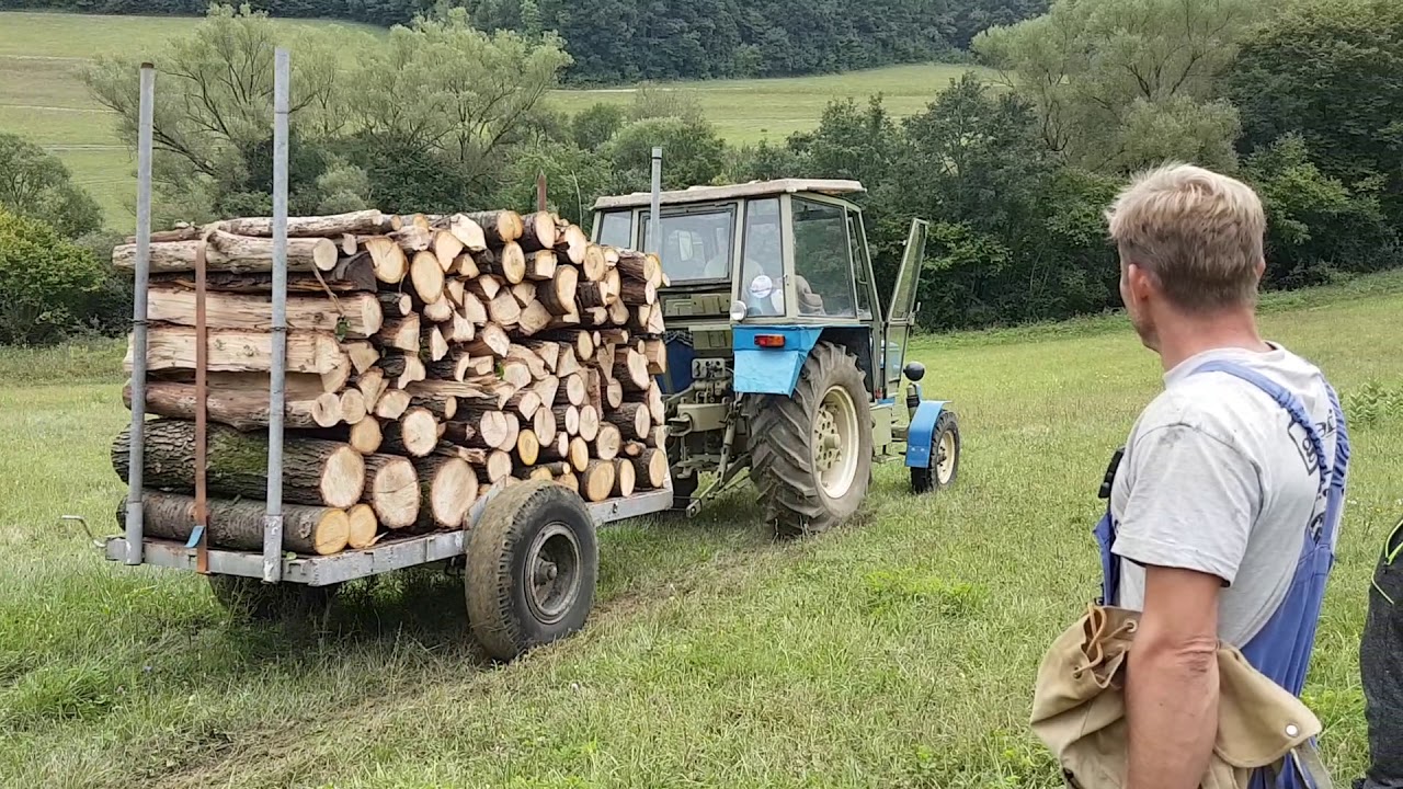 Zetor 5718 nehoda,šmyk
