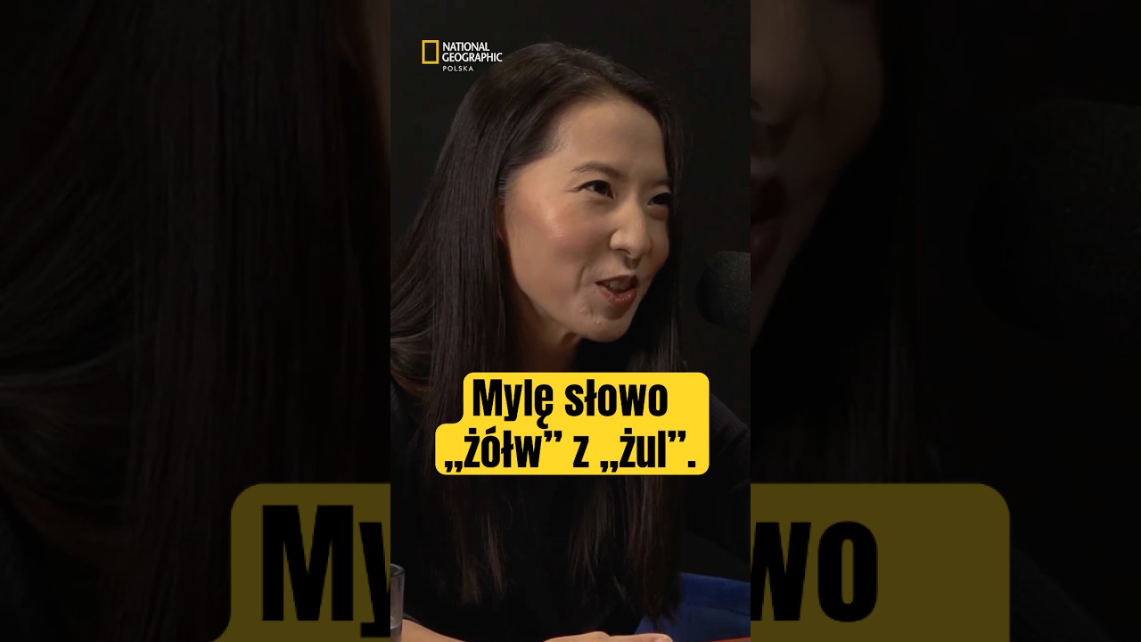 Mylę słowo „żółw” z „żul”. Polski język brzmi bardzo tajemniczo. Słowo „wpływać” jest takie trudne!
