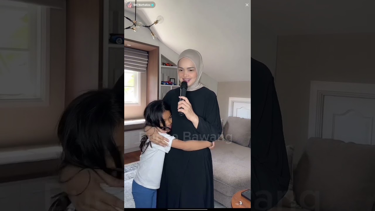 Siti Nurhaliza Tengah Syok Nyanyi Nazam Lebaran, Afwa Tutup Lagu Pulak 🤣