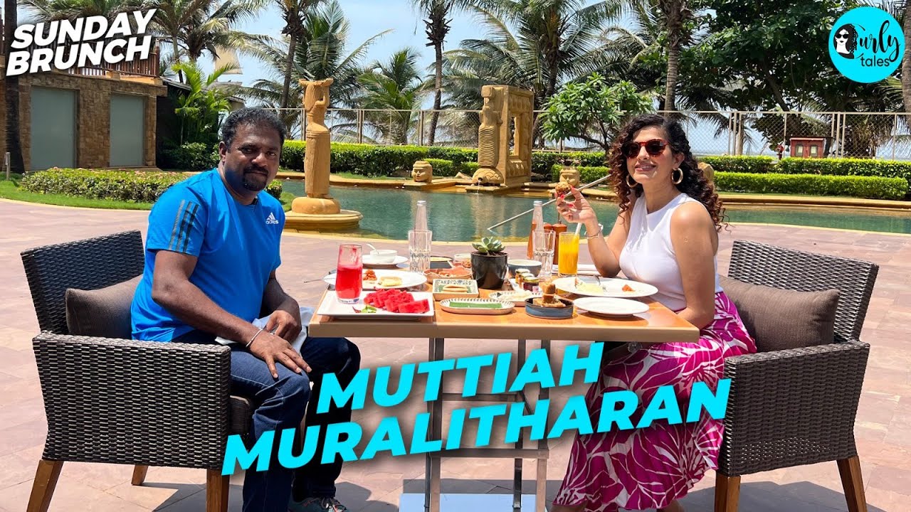 Sunday Brunch With Sri Lankan Cricketer Muttiah Muralitharan X Kamiya Jani | Ep 115 | Curly Tales