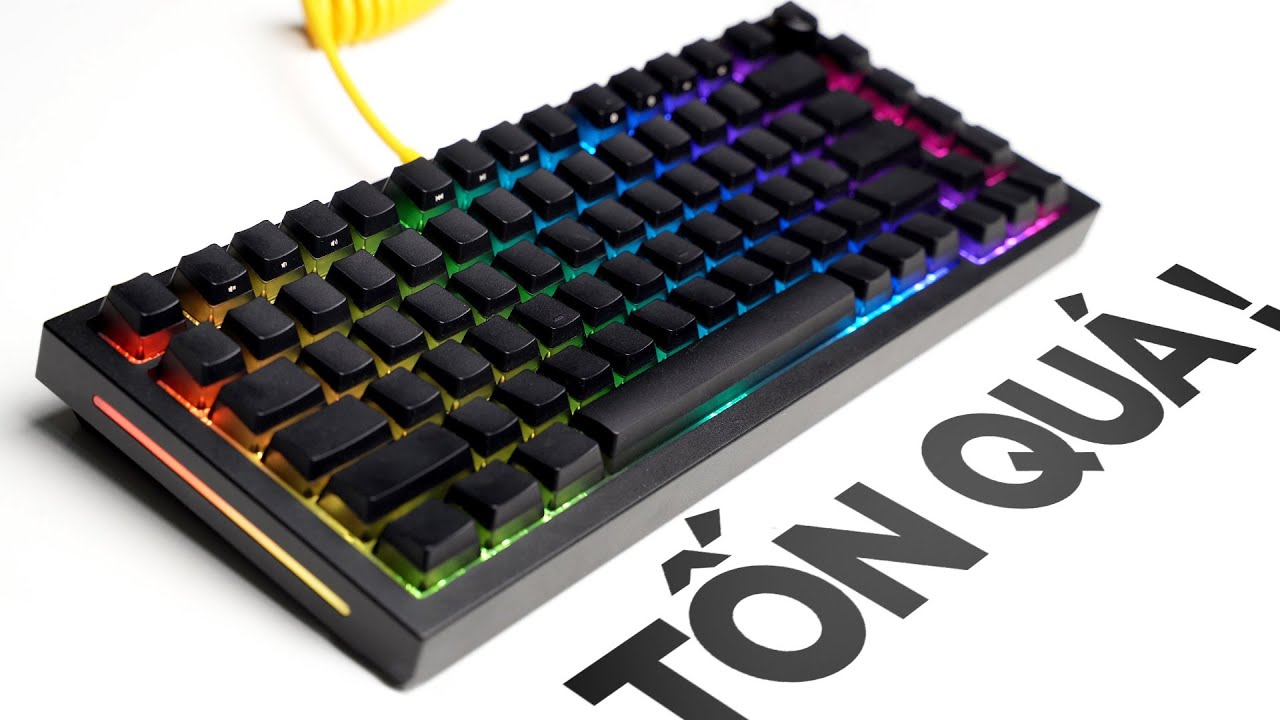Mình thử tiêu 8 TRIỆU để build một chiếc Bàn Phím Cơ Custom (GMMK Pro w Aqua King v3)