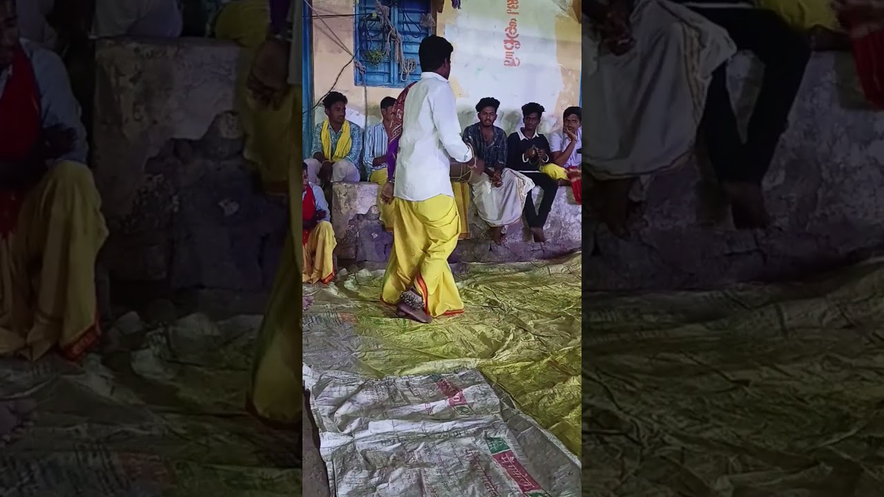 పెద్దపూర్  మల్లికార్జునస్వామి జాతరలో మొగుళ్ల రాజేష్ చెప్పిన ఒగ్గు కథ