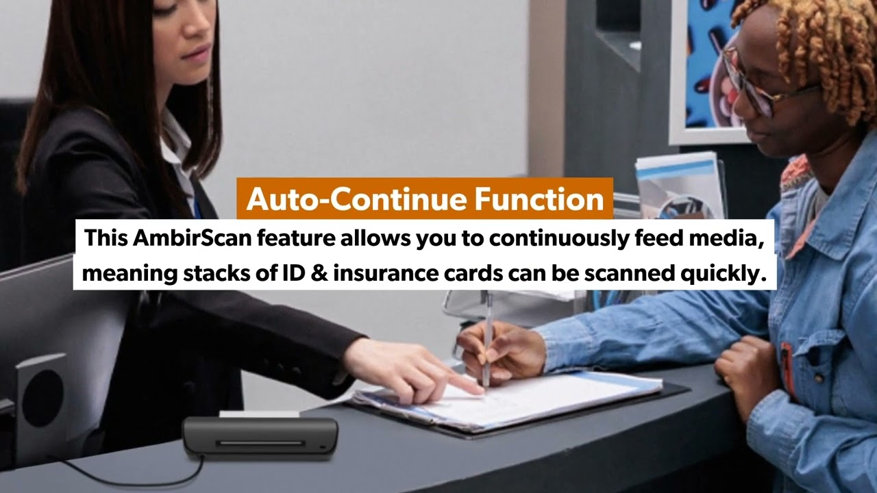 PS667-AS Simplex ID Card Scanner w/ AmbirScan