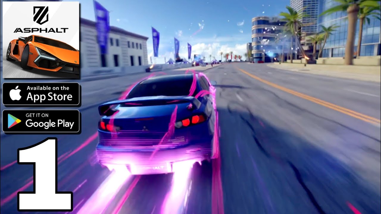 Asphalt Legends: Unite Career Mode - (Gameplay ipad 11th Gen A16)