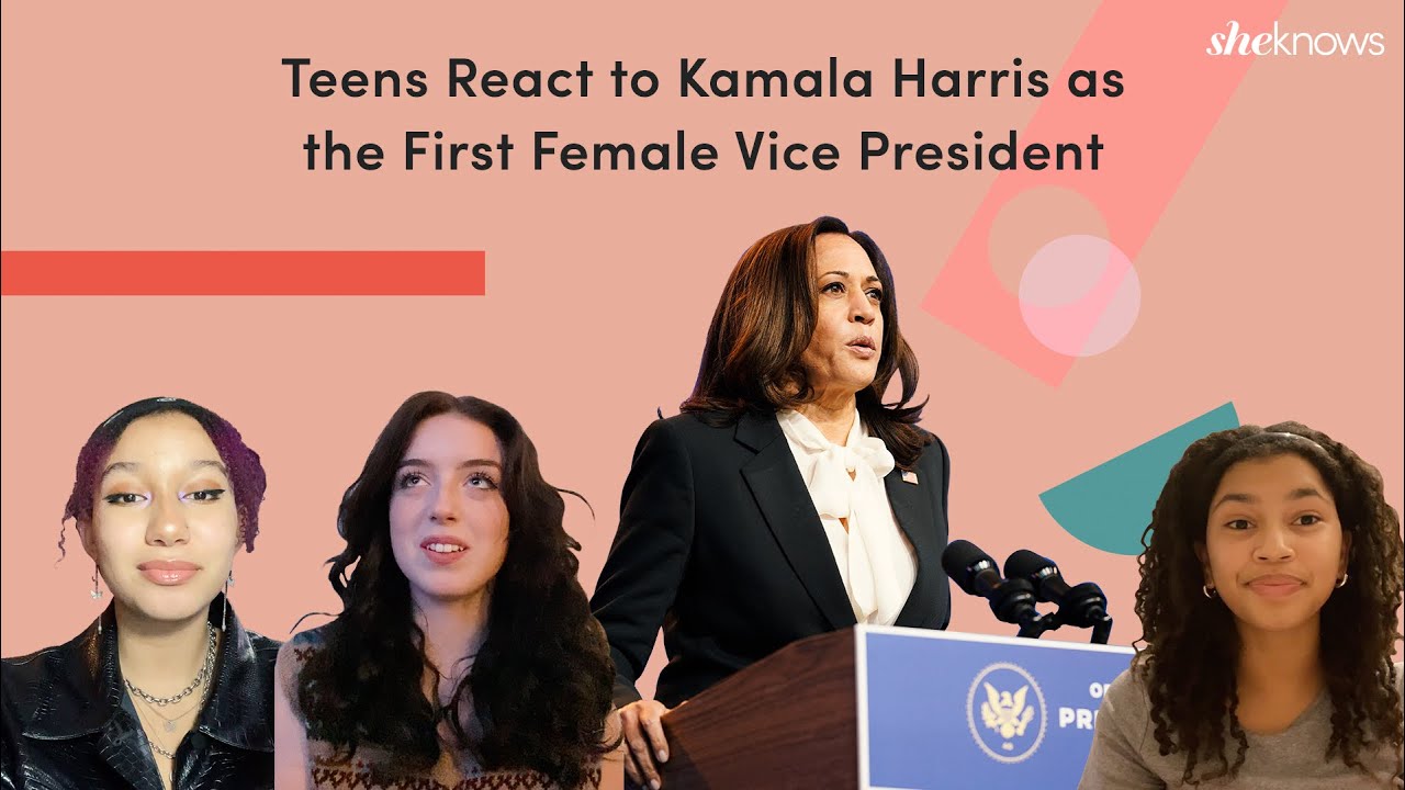Teens React to Kamala Harris as the First Female Vice President