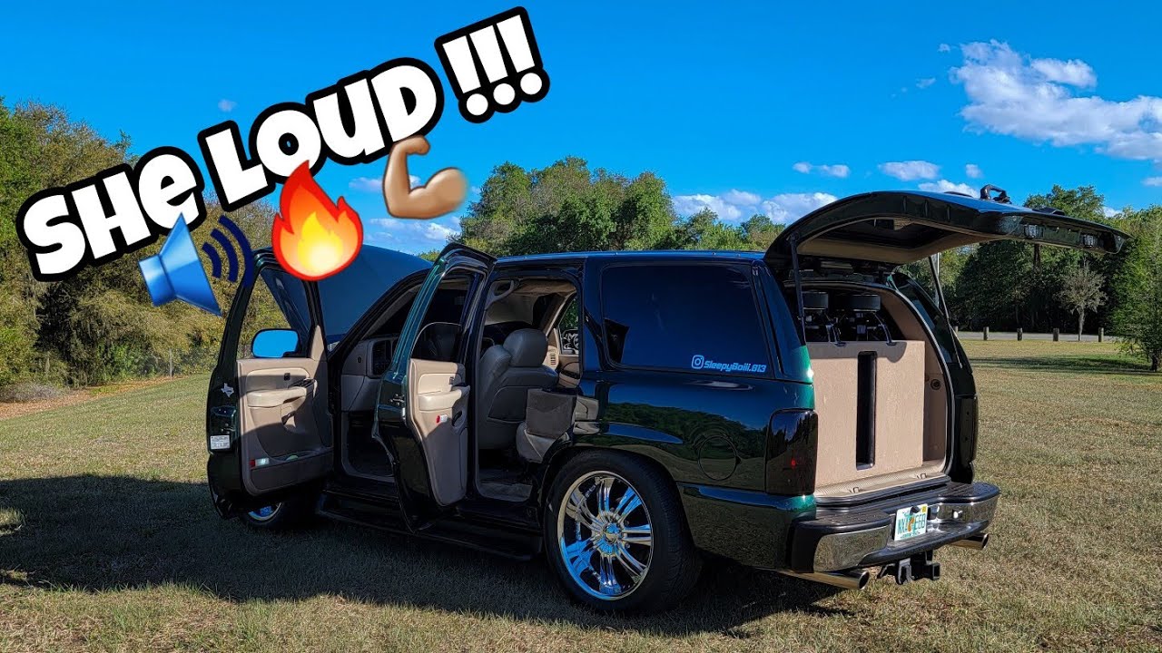 Walkthrough Of My Tahoe System 🔥 | 4 VXF 15s On 2 Bass 8ks 🔊