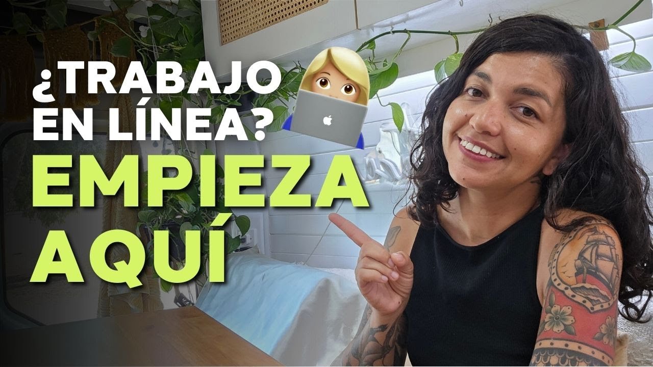 👩🏻&zwj;💻 C&oacute;mo EMPEZAR a trabajar en L&Iacute;NEA | 🎁 Recursos GRATIS