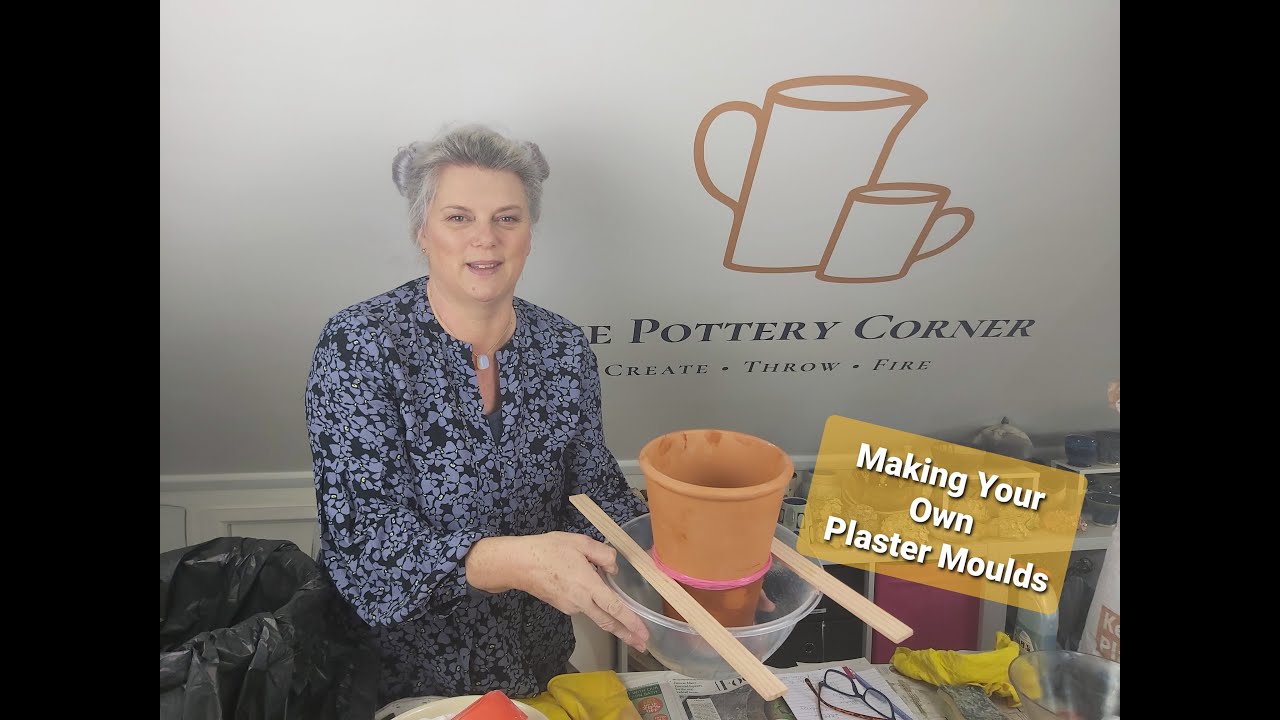 Pottery Top Tip: How to make plaster moulds for your pottery projects (Pottery Video/Tutorial)