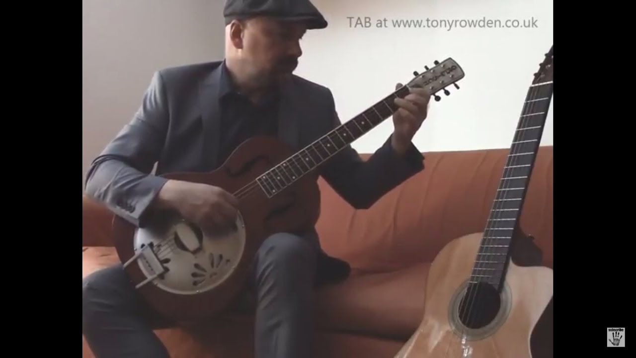 Ragtime Guitar - 'Diablo Rag' fingerstyle guitar solo - link to TAB in description