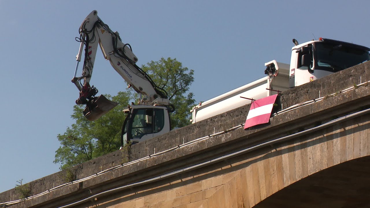 Travaux : le pont de Mouleydier fermé trois mois