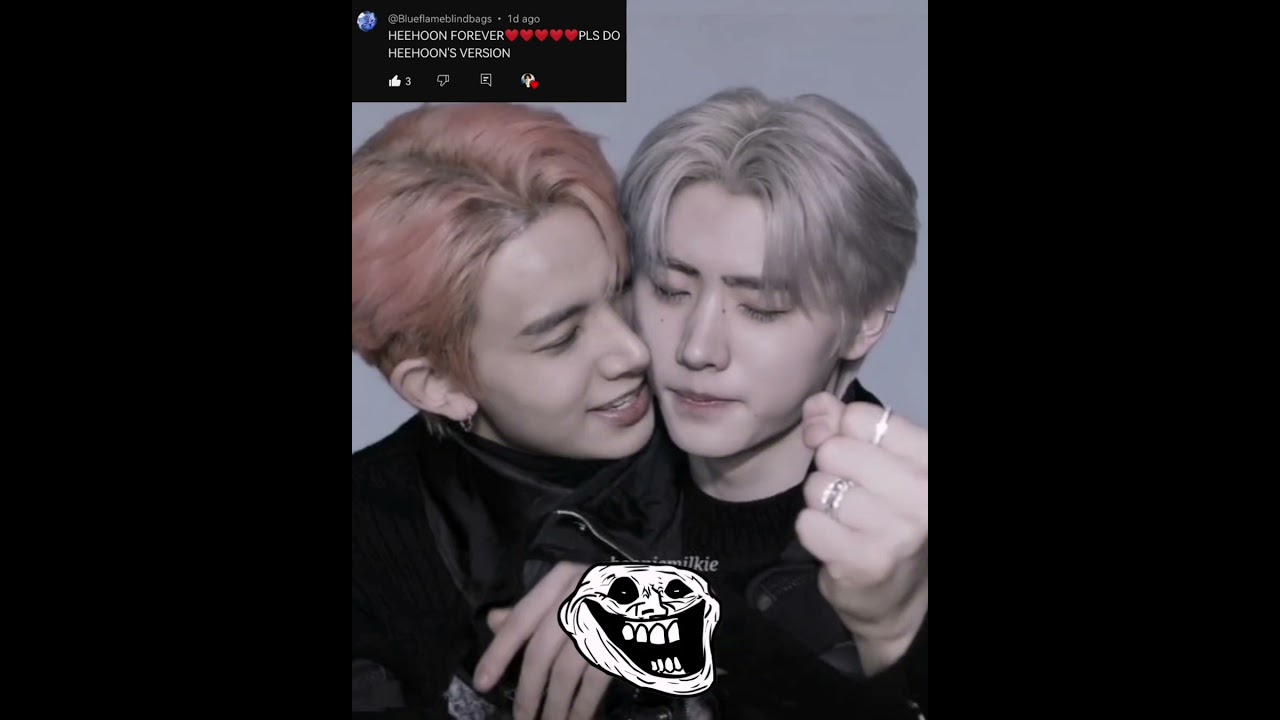 Heehoon version done #heeseung #sunghoon #enhypen #kpopidols #heehoon