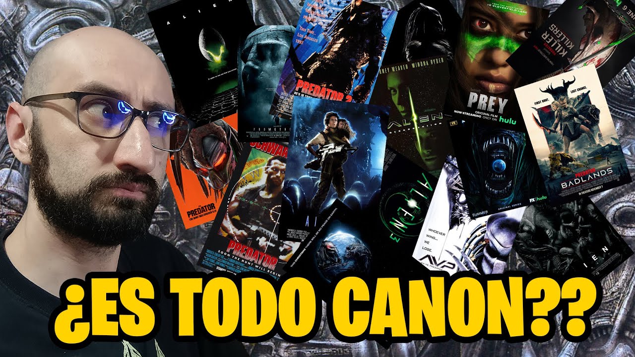 Me vi todas las peliculas de ALIEN y DEPREDADOR
