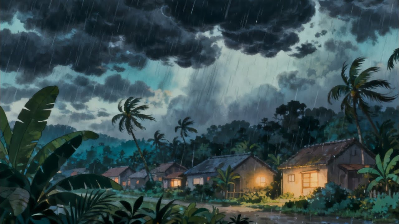 A Peaceful Day in Nayong Hiraya 🌿 Cozy Tropical Village Ambience | Relax, Study, Sleep