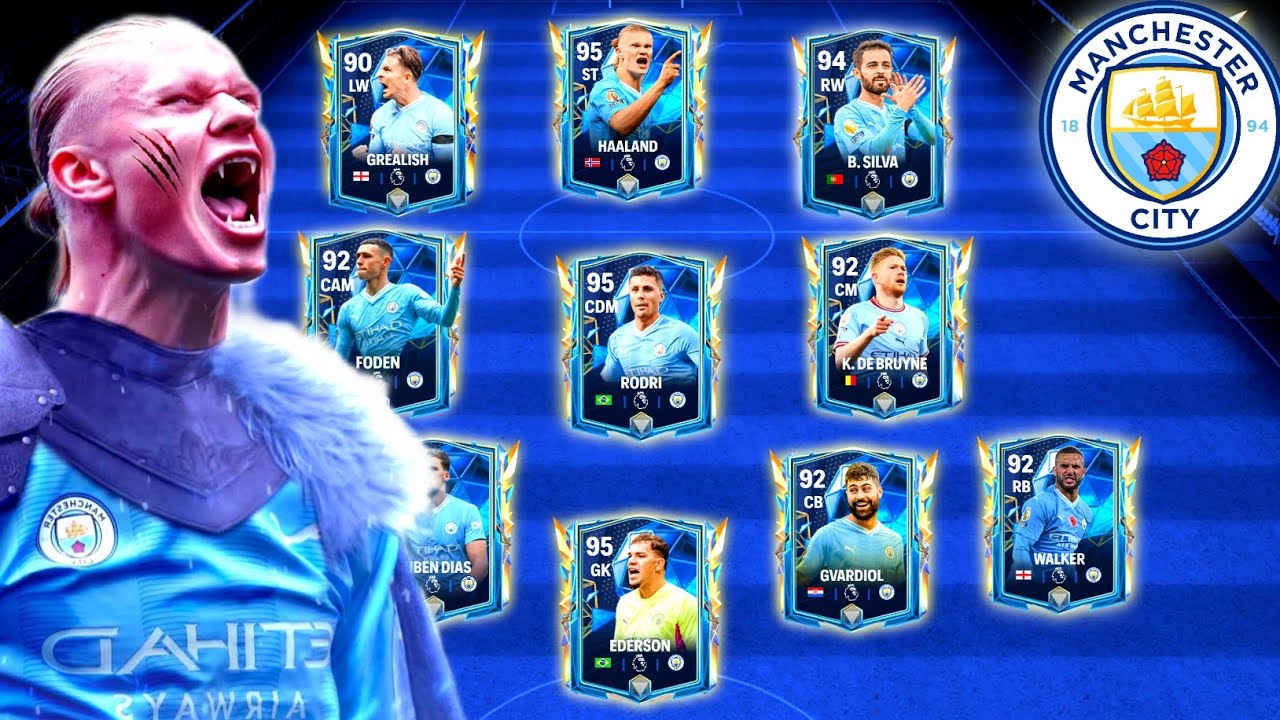 I Made Best Manchester City Squad  In FC Mobile 24