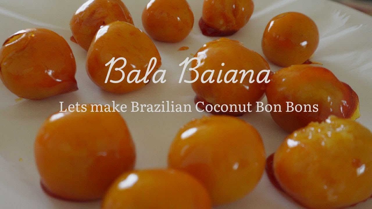 The diary of a fairy | solo life |making bala baiana - a brazilian coconut treat