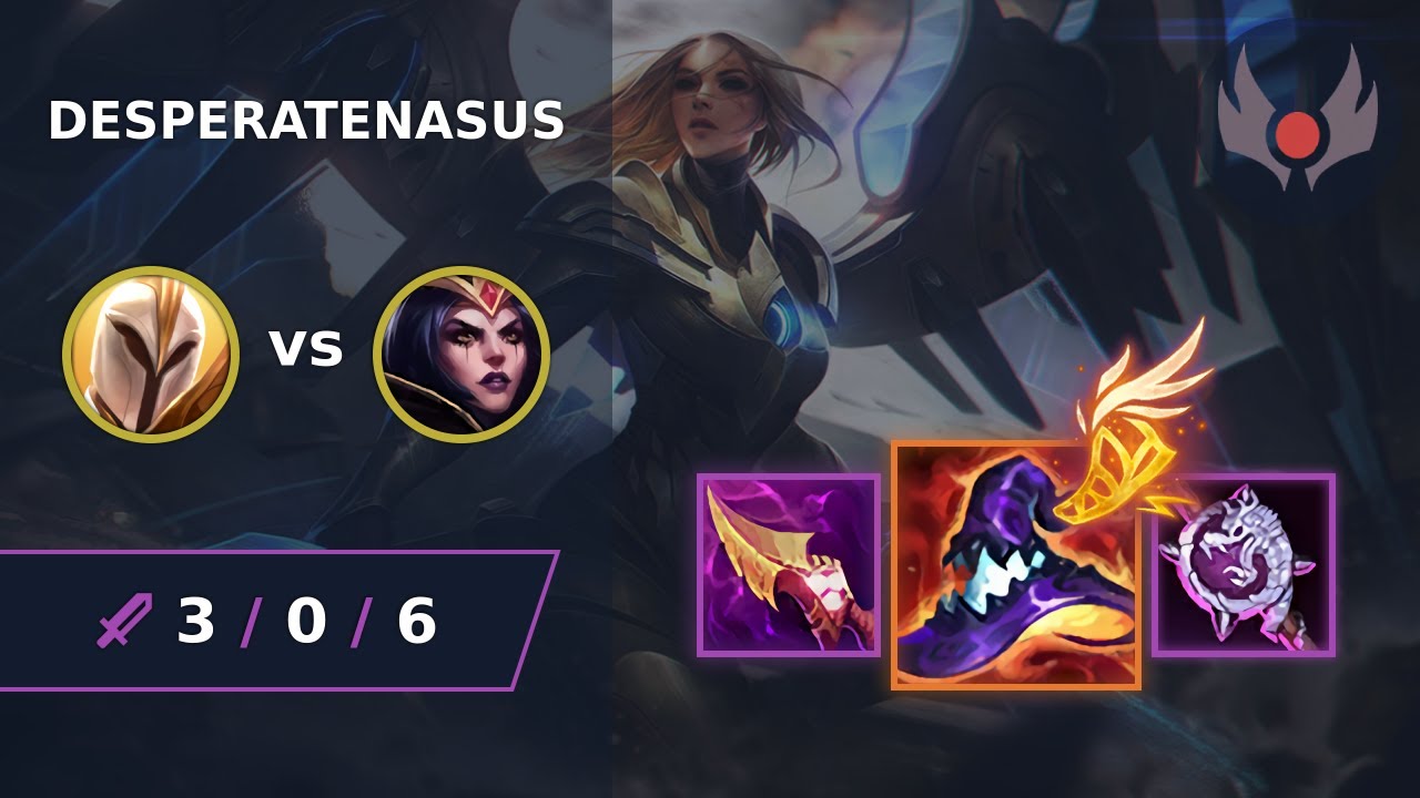 [ DesperateNasus ] Kayle MID vs LeBlanc | EUW GRANDMASTER | LOL Season 2024