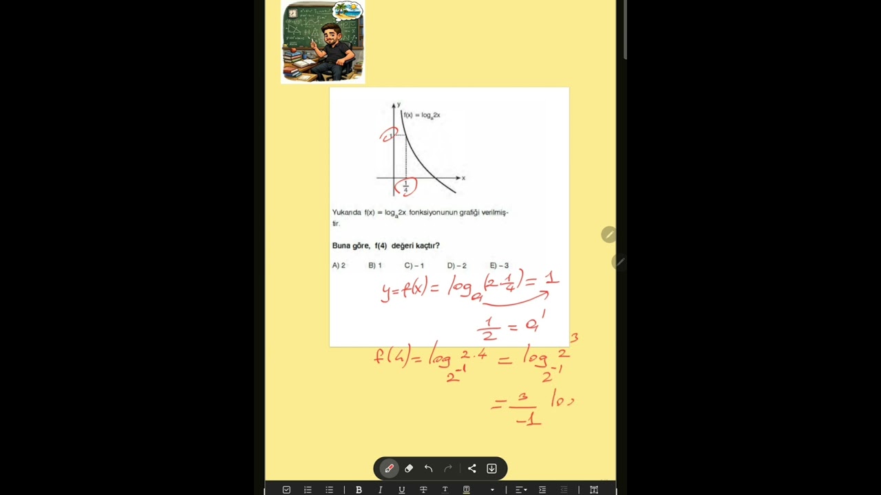 Logaritma Soru Çözümü   #yks #ykstavsiye #tyt #maths #matematik #aboneol 