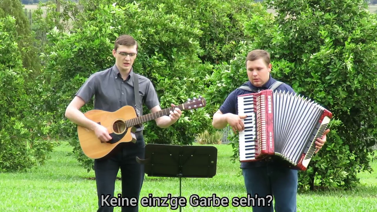 Muss ich gehn mit leeren Händen