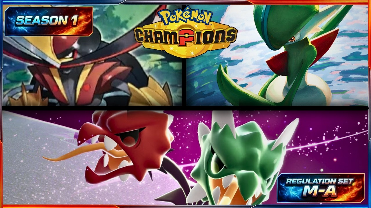 Mega Scovillain Ranked Gameplay Season 1 | Regulation Set M-A | Pok&eacute;mon Champions