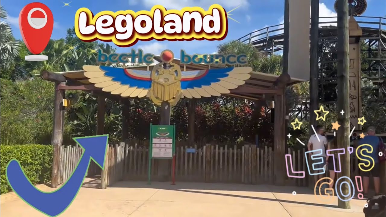 BEETLE 🪲 BOUNCE 2025 Ride | Legoland, FL