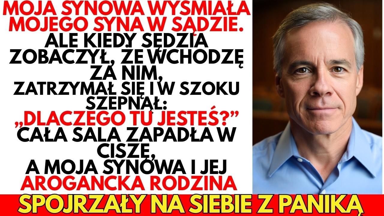 Kiedy WSZEDŁEM na salę sądową, sędzia była w SZOKU — „Dlaczego pan tu jest ”