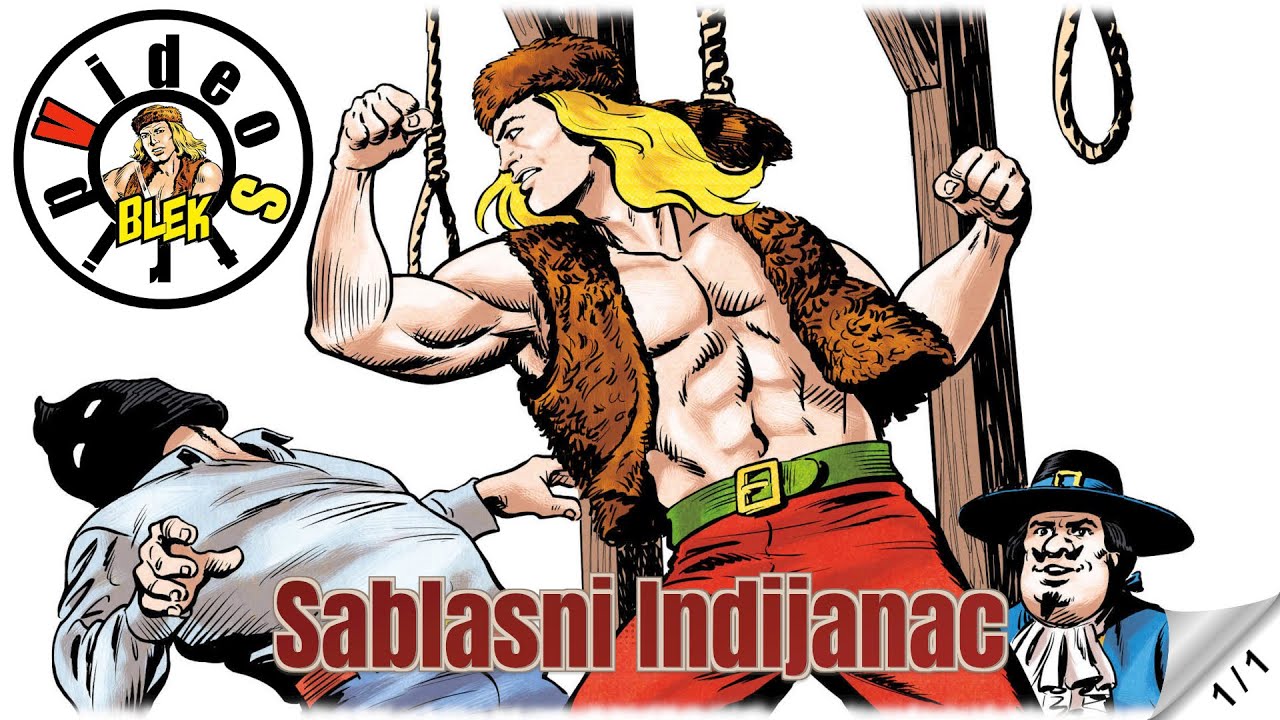 Veliki Blek - Sablasni Indijanac - Strip u boji - (1/1)