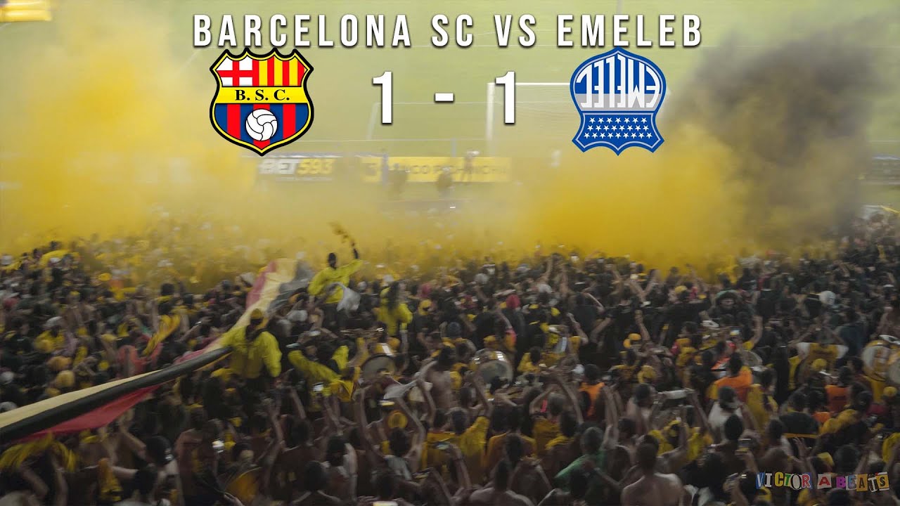 Barcelona SC vs Emelec (1-1) | Clásico del Astillero 2022 | Sur Oscura Ecuador