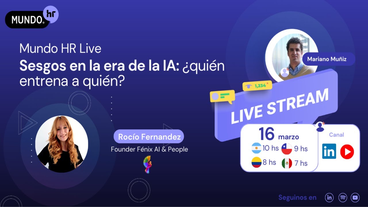 Mundo HR Live: Sesgos en la era de la IA: ¿quién entrena a quién?