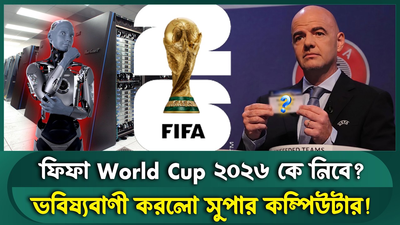 বিশ্বকাপ জিতবে কোন দল? কি বলছে সুপার কম্পিউটারক! Sports Field Videos | FIFA World Cup 2026