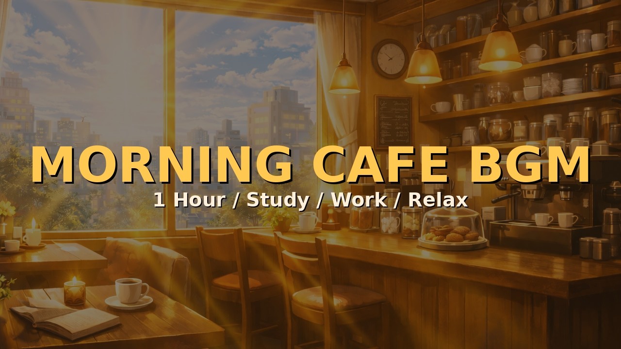 Morning Cafe BGM 1 Hour - 朝活のお供に 静かなピアノ / Relaxing Morning Piano