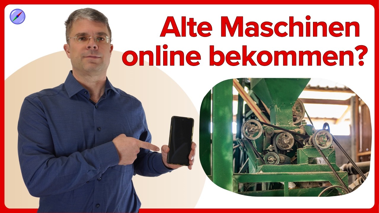 Retrofit: In 5 Minuten jede alte Maschine digitalisieren (und OEE-Daten bekommen)