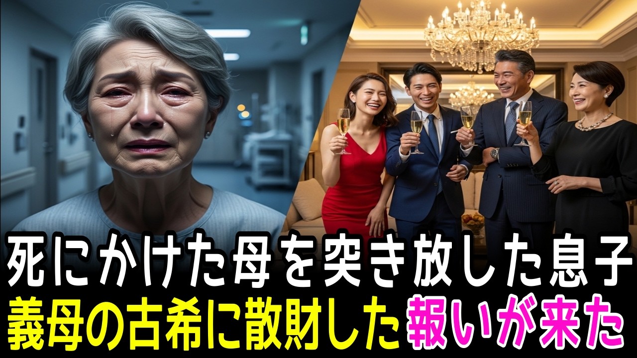 手術費七十万円を頼んだら無視して五つ星ホテルで義母の古希を盛大に祝った息子夫婦——全財産の相続を取り消して無一文にしてやりました