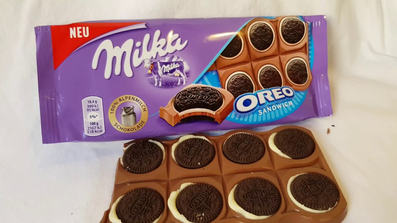 Milka Schokolade Oreo Sandwich - &uuml;bertrieben dekadent